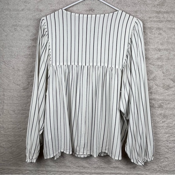 Savanna Jane Embroidered Floral Tunic Sz Medium Peasant Boho Beachy Vacation - Picture 11 of 16